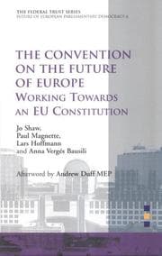 Tapa de The convention on the future of Europe