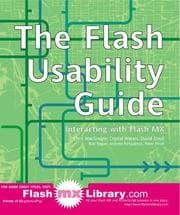 Tapa de The Flash usability guide : interacting with Flash MX
