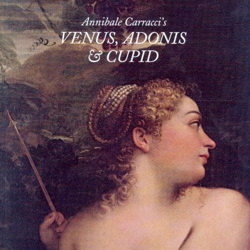 Tapa de Annibale Carracci's Venus, Adonis & Cupid