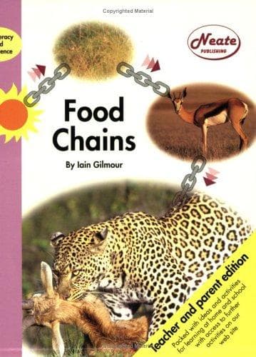 Tapa de Food Chains (Literacy & Science)