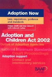 Tapa de Adoption Now