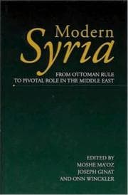Tapa de Modern Syria