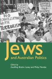 Tapa de JEWS AND AUSTRALIAN POLITICS; ED. BY GEOFFREY BRAHM LEVEY