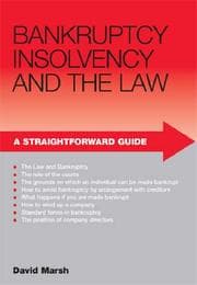 Tapa de A Straightforward Guide to Bankruptcy, Insolvency and the Law (Straightforward Guides)