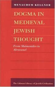 Tapa de Dogma in Medieval Jewish Thought
