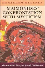 Tapa de Maimonides Confrontation With Mysticism (Littman Library of Jewish Civilization)