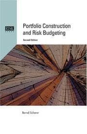 Tapa de Portfolio Construction and Risk Budgeting