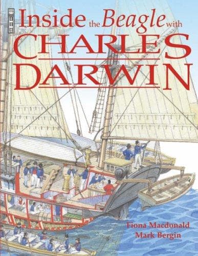 Tapa de The Beagle with Charles Darwin (Inside)
