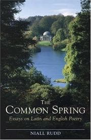 Tapa de Common Spring