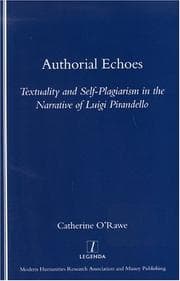 Tapa de Authorial echoes