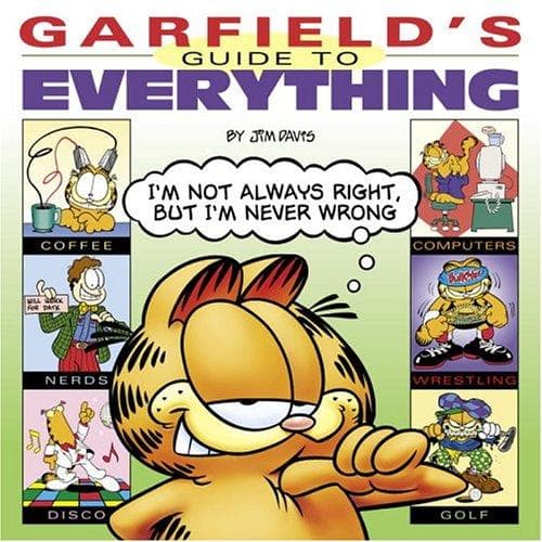 Tapa de Garfield's guide to everything