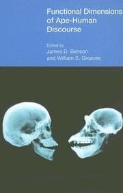 Tapa de Functional dimensions of ape-human discourse