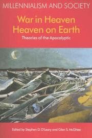 Tapa de WAR IN HEAVEN/HEAVEN ON EARTH: THEORIES OF THE APOCALYPTIC; ED. BY STEPHEN D. O'LEARY