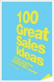 Tapa de 100 Great Sales Ideas