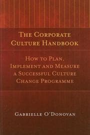 Tapa de The Corporate Culture Handbook