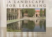 Tapa de A landscape for learning