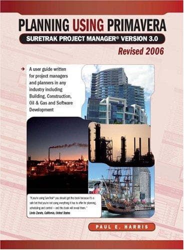 Tapa de Planning Using Primavera SureTrak Project Manager Version 3.0 Revised 2006