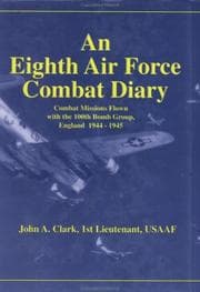 Tapa de An Eighth Air Force combat diary