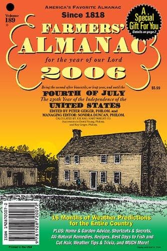 Tapa de 2006 Farmers' Almanac