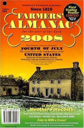 Tapa de Farmers' Almanac 2008