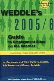 Tapa de WEDDLE's Guide to Employment Sites on the Internet