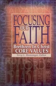 Tapa de Focusing Our Faith