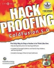 Tapa de Hack proofing ColdFusion