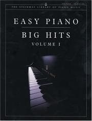 Tapa de Easy Piano Big Hits, Vol. I (Easy Piano (Warner Bros.))