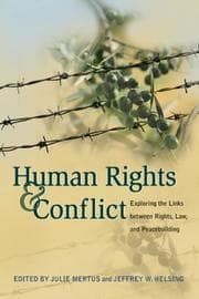 Tapa de Human rights and conflict