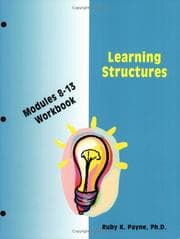 Tapa de Learning Structures Workbook