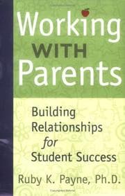 Tapa de Working With Parents