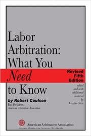 Tapa de Labor Arbitration