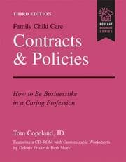 Tapa de Family child care contracts and policies