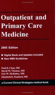 Tapa de Outpatient and primary care medicine