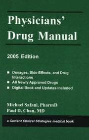 Tapa de Physician's drug manual