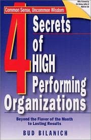 Tapa de 4 Secrets of High Performing Organizations