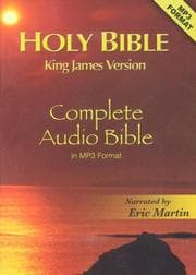 Tapa de Eric Martin Bible-KJV