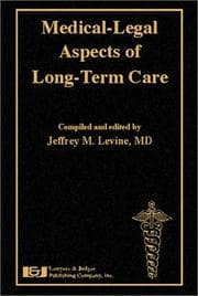Tapa de Medical-legal aspects of long-term care