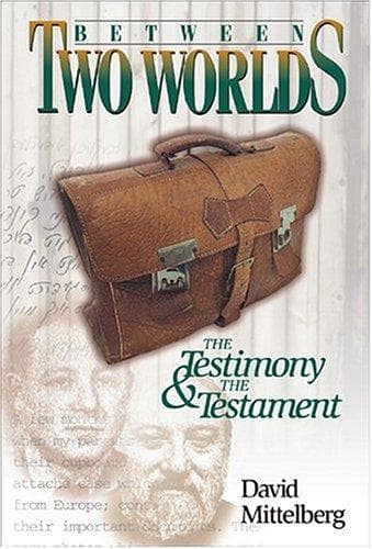 Tapa de Between two worlds: the testimony and the testament