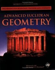 Tapa de Advanced Euclidean Geometry