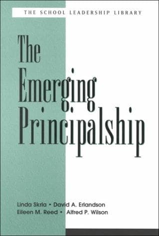 Tapa de The emerging principalship