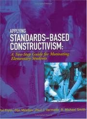 Tapa de Applying standards-based constructivism