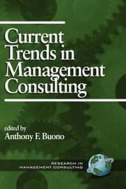 Tapa de Current Trends in Management Consulting   (HC) (Research in Management Consulting, V. 1)