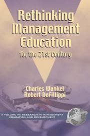 Tapa de Rethinking management education for the 21st century