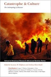 Tapa de Catastrophe & culture : the anthropology of disaster
