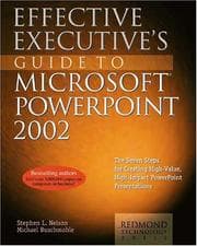 Tapa de Effective executive's guide to PowerPoint 2002