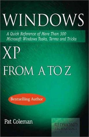Tapa de Windows XP from A to Z