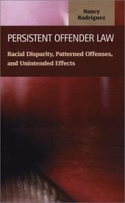 Tapa de Persistent Offender Law
