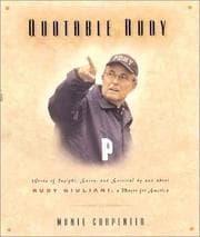 Tapa de Quotable Rudy
