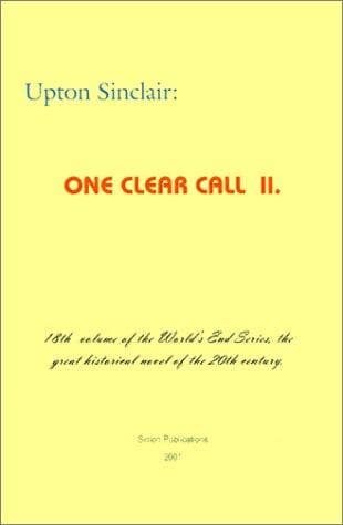 Tapa de One Clear Call II (World's End)